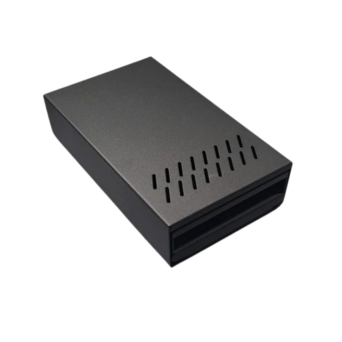 Waste Drawer - Black w. Stainless Steel | Under Grinder