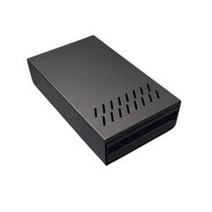 Waste Drawer - Black w. Stainless Steel | Under Grinder