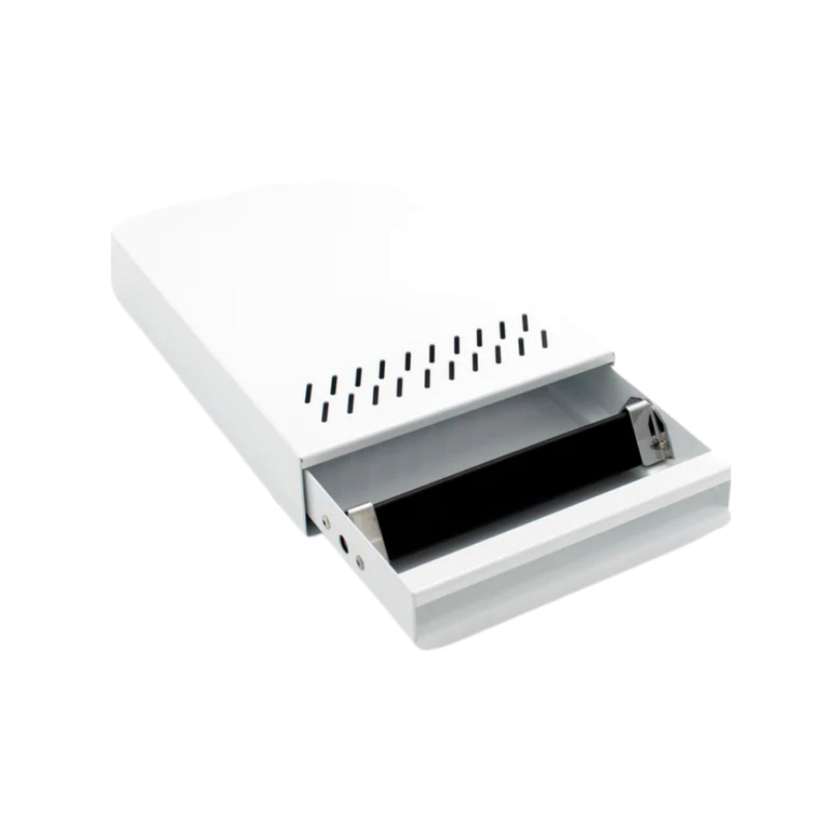 Waste Drawer - White w. Stainless Steel | Under Grinder