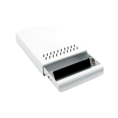 Waste Drawer - White w. Stainless Steel | Under Grinder