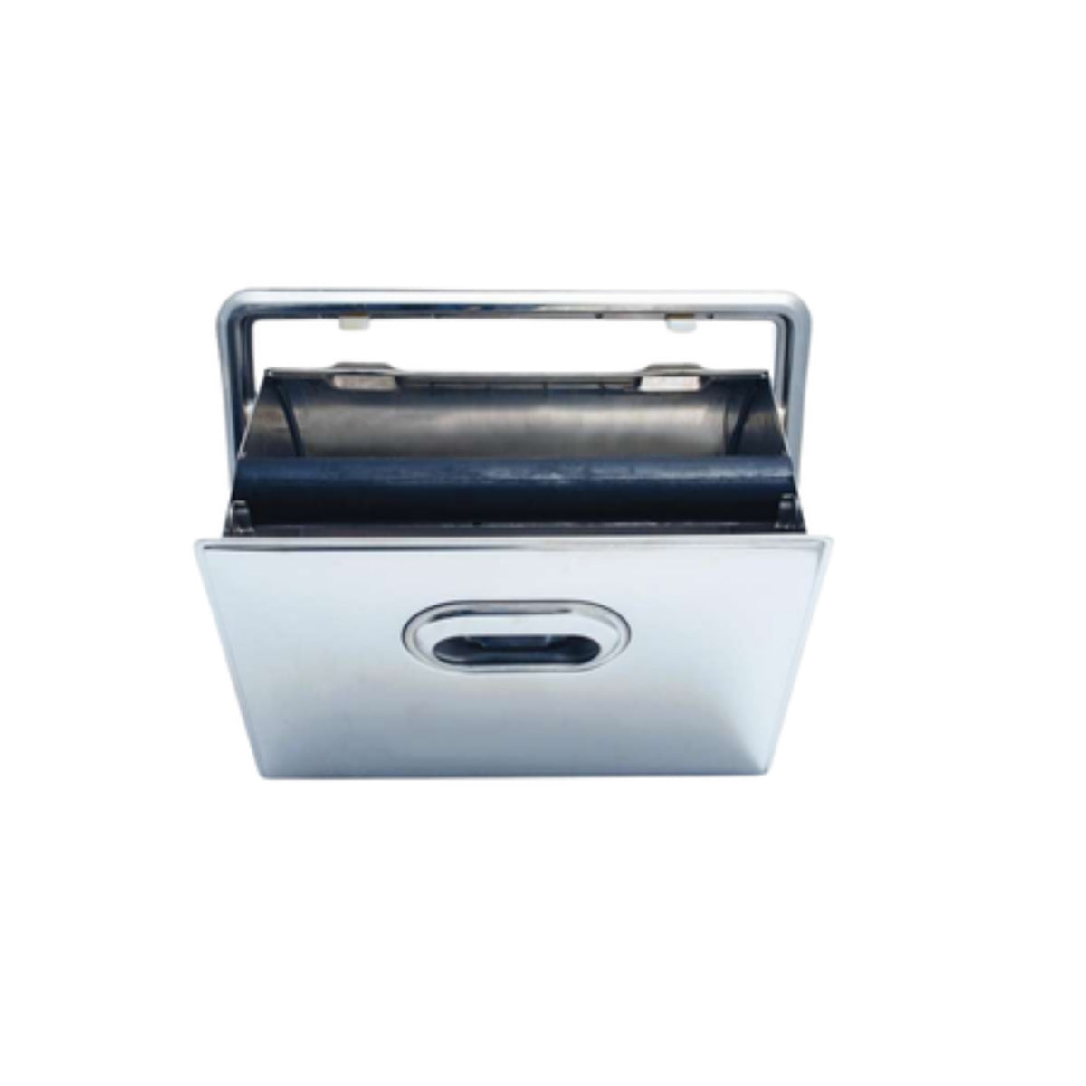 Tilting Open Bottom Waste Drawer - Stainless Steel | Built-in