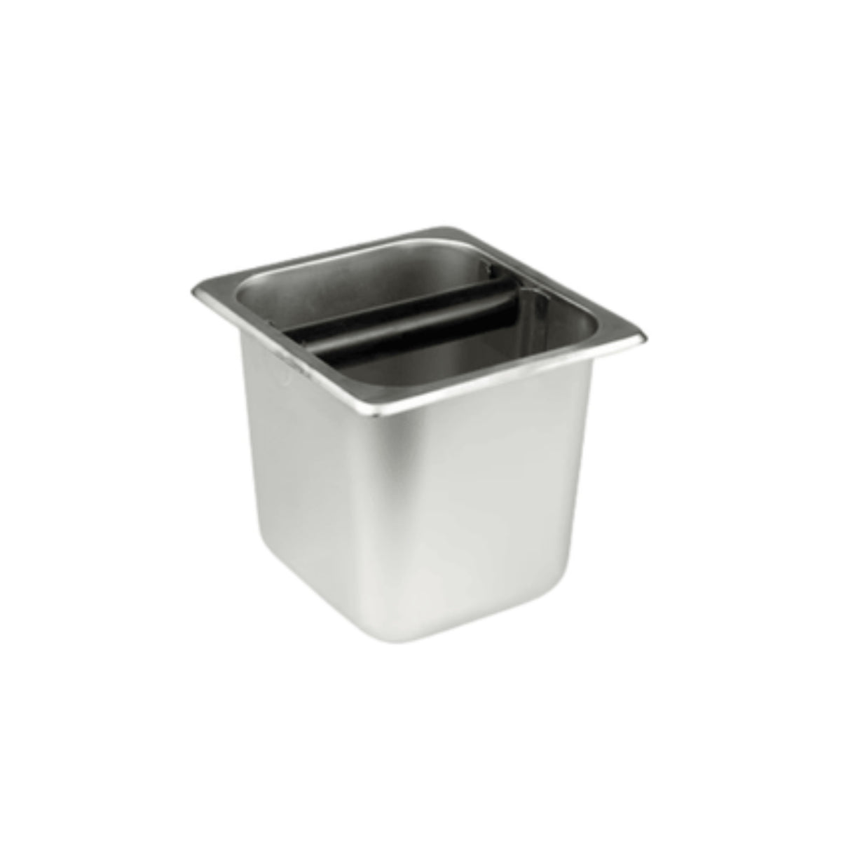 6" Knock-Box - Stainless Steel | Built-in