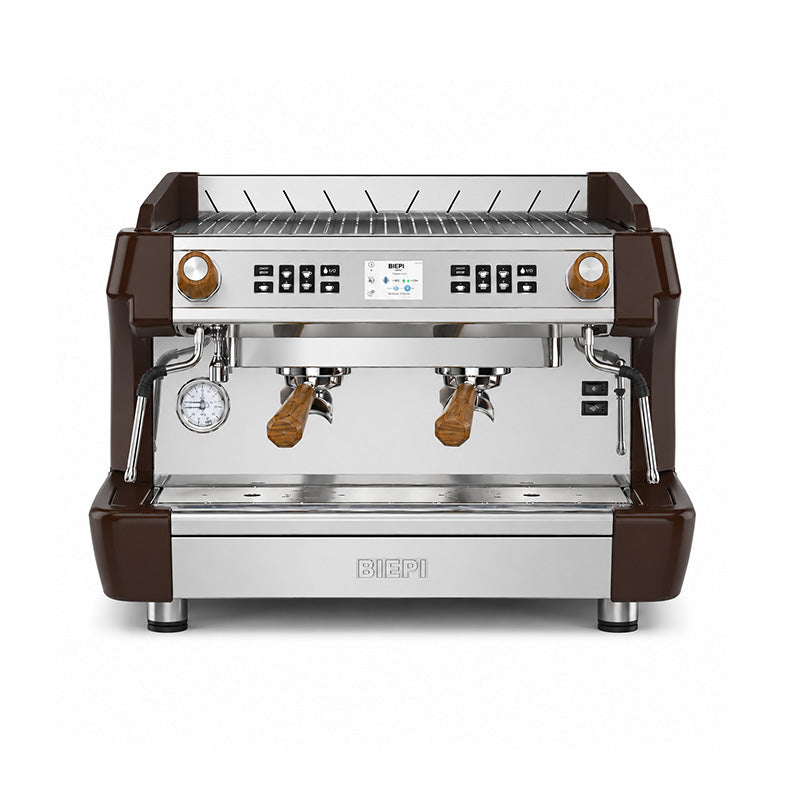 Biepi MC-1 Barista PRO Espresso Machine - 2 GROUP - WoodKit - MCIPRO2G-BRW